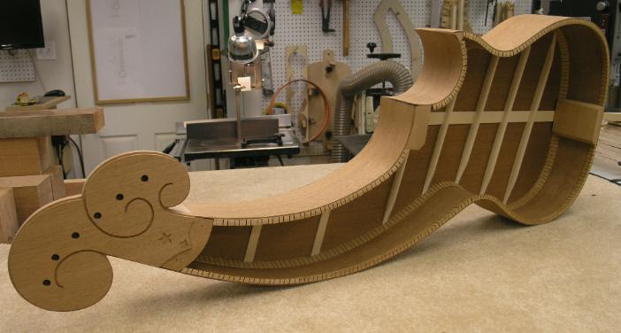 Dyer Style 7 harp guitar