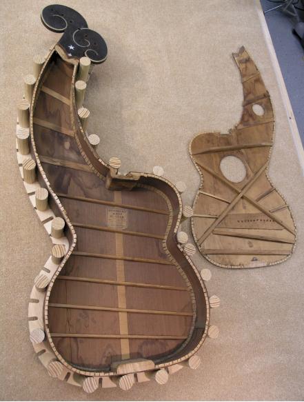 Dyer Style 7 harp guitar